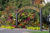 Dekorativer Außenbereich vom Empress Hotel, Victoria 2