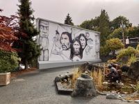 16. Reisetag – Von Tofino nach Victoria – Zwischenstopp in Chemainus – Wandgemälde