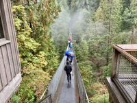 18. Reisetag – Ausflug nach North Vancouver & Aquarium – Capilano Suspension Bridge Park – Hängebrücke