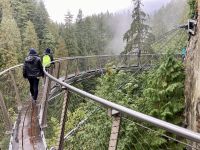 18. Reisetag – Ausflug nach North Vancouver & Aquarium – Capilano Suspension Bridge Park – Cliffwalk