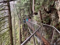 18. Reisetag – Ausflug nach North Vancouver & Aquarium – Capilano Suspension Bridge Park – Cliffwalk