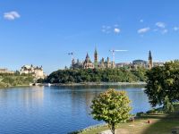 4. Reisetag – Von Québec nach Ottawa – Stadtrundfahrt in Ottawa – Fotostopp am Museum of History mit Blick auf das Parlament