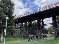 13. Reisetag – Von Kamloops nach Whistler – Kleiner Morgenspaziergang am Eisenbahnmuseum in Kamloops