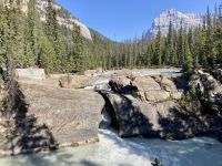 9. Reisetag – Banff- & Yoho-Nationalpark – Natural Bridge über den Kicking Horse River im Yoho-Nationalpark