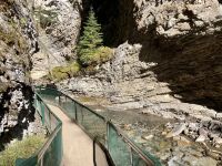 9. Reisetag – Banff- & Yoho-Nationalpark – Spaziergang durch den Johnston Canyon