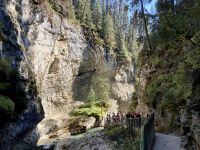 9. Reisetag – Banff- & Yoho-Nationalpark – Spaziergang durch den Johnston Canyon