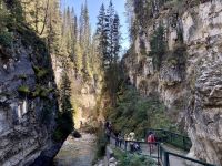 9. Reisetag – Banff- & Yoho-Nationalpark – Spaziergang durch den Johnston Canyon