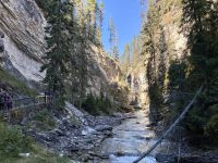 9. Reisetag – Banff- & Yoho-Nationalpark – Spaziergang durch den Johnston Canyon