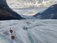10. Reisetag – Von Banff nach Jasper – Icefields Parkway – Mit dem Snow Coach auf den Athabasca-Gletscher