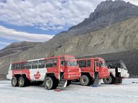 10. Reisetag – Von Banff nach Jasper – Icefields Parkway – Mit dem Snow Coach auf den Athabasca-Gletscher