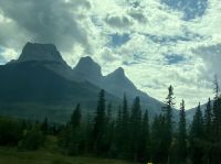 Die Drei Schwestern in Canmore