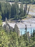 Die Hoodoos bei Bow River