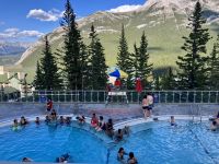 Die heissen Schwefel Quellen in Banff