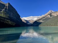 Bow Lake mit Bow Gletscher
