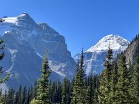 Berge um Lake Louise