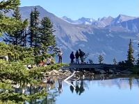 Die Bruecke von Lake Agnes