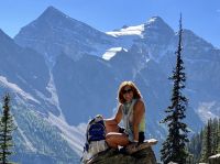 Glueckliche Reiseleitung