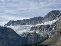Kraehenfuss Gletscher auf der Parkstrasse