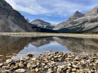 Spiegelung mit Steinchen