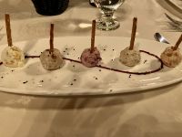 Vorschpeise in der Beckers Lodge in Jasper