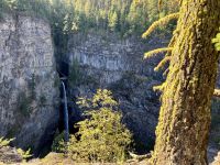 Im Wells Grey Park die Spahat Faelle