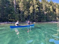 Kanufahren auf Clearwater Lake