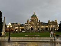 Das Parlament von BC in Victoria