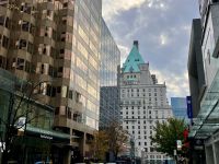 Das Hotel Vancouver ein Ikon 