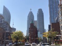 1. Reisetag – Ankunft in Toronto – Gooderham Building
