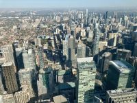 2. Reisetag – Toronto und Niagarafälle – Blick vom CN Tower