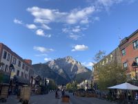 Banff-Idylle am Abend .JPG