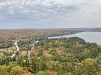 4. Reisetag – Indian Summer in der Muskoka-Region – Blick vom Aussichtspunkt in Dorset