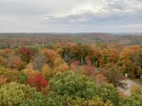 4. Reisetag – Indian Summer in der Muskoka-Region – Blick vom Aussichtspunkt in Dorset