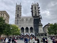 7. Reisetag – Stadtrundfahrt durch Montréal – Place d’Armes und Basilika Notre-Dame de Montréal