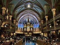 7. Reisetag – Stadtrundfahrt durch Montréal – In der Basilika Notre-Dame de Montréal
