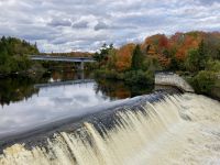 9. Reisetag – Vom Lac Taureau nach La Malbaie – Am Montmorency-Wasserfall bei Québec