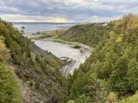 9. Reisetag – Vom Lac Taureau nach La Malbaie – Am Montmorency-Wasserfall bei Québec