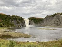 9. Reisetag – Vom Lac Taureau nach La Malbaie – Am Montmorency-Wasserfall bei Québec