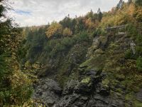 11. Reisetag – Von La Malbaie nach Québec – Spaziergang durch den Canyon Sainte-Anne
