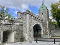 11. Reisetag – Von La Malbaie nach Québec – Stadtführung in Québec – Stadtmauer der oberen Altstadt