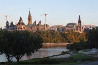 Ottawa Blick zum Parlament