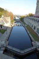 Rideau Kanal und Schleusen