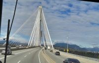 Port Mann Bridge über den Fraser River