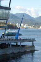 The Drop  Skulpture Vancouver Pier