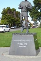 Denkmal für Terry Fox - Nationalheld