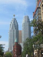 Bügeleisen Gebäude - oder Flatiron Building in Toronto