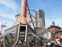 Destillery District - Überrreste der Industrieanlagen