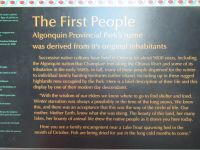 Algonquin - Visitor Centre - Informationen