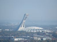 Olympia Stadion in der Ferne