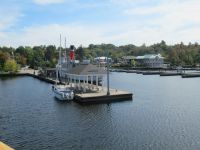 Hier landet wieder unser Schiff - Muskoka Lake